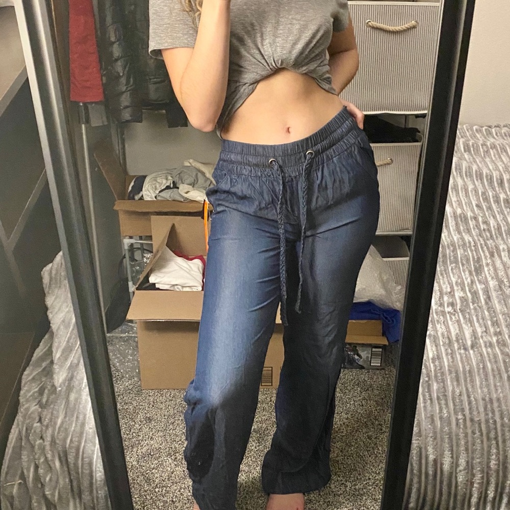 Wide leg pants!